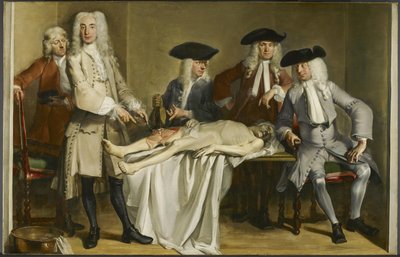 Lezione di anatomia del Dr Willem Röell da Cornelis Troost